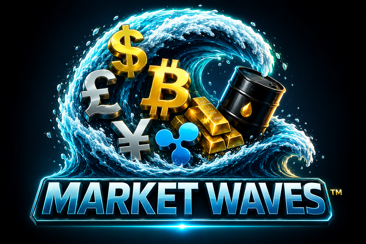 Market Waves logo